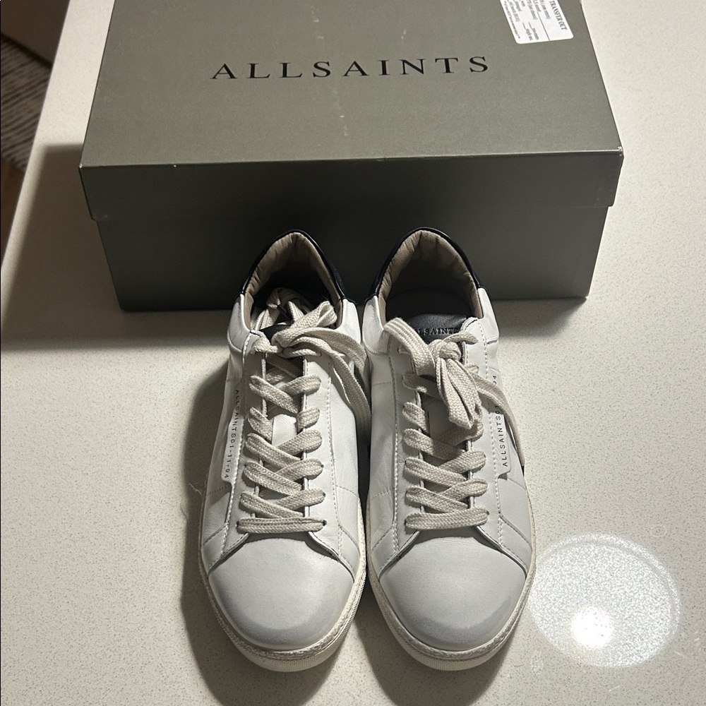 All Saints Gray Men's Sneakers